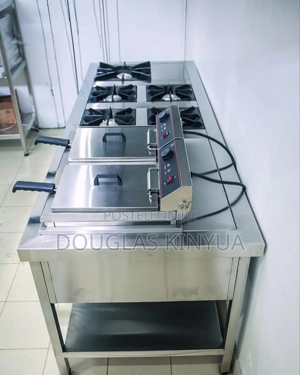 Commercial Combined Cooking Unit/Cooking Range (2units)