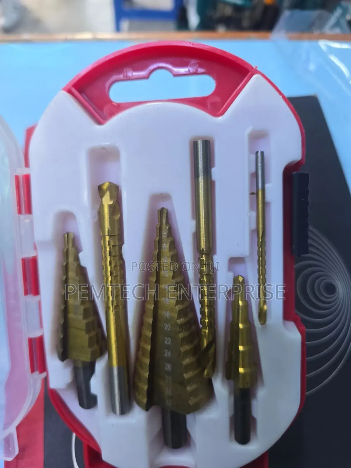 Set of Step Drill Bits Granite