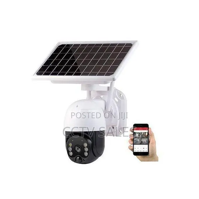 Wifi PTZ Solar-Powered Camera With Single Lens Camera