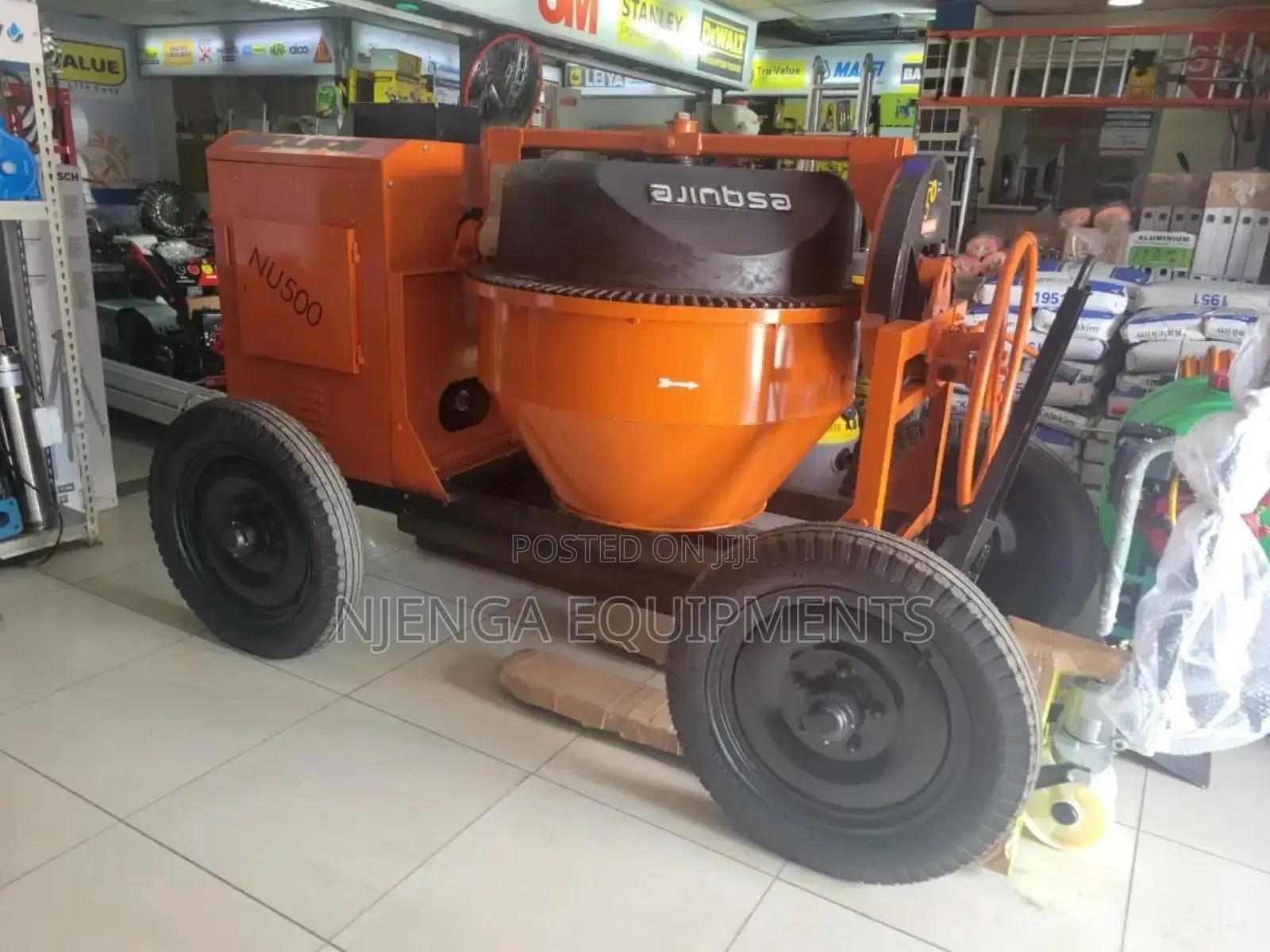 500l Industrial Cement/Concrete Mixer | Esquire