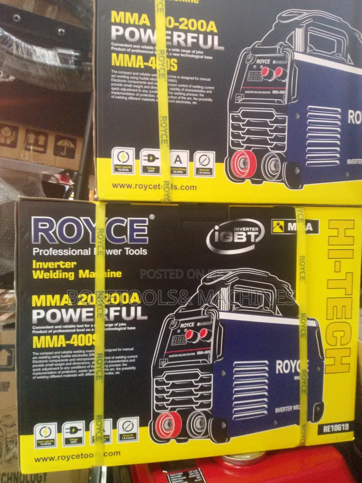 Royce Inverter Welder Mma 400s