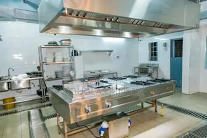 Stainless Steel Commercial Island Combined Unit: (4unit Cooking Range