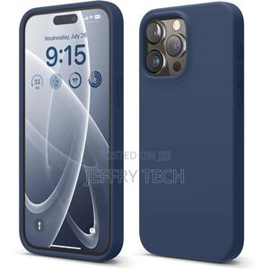 Raser iPhone 15 Pro Max Silicone Case With Microfiber Lining - thumbnail 2