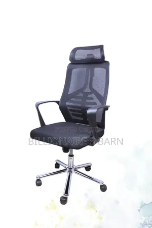 Office; Ergo High Black Mesh Mesh Office Chair