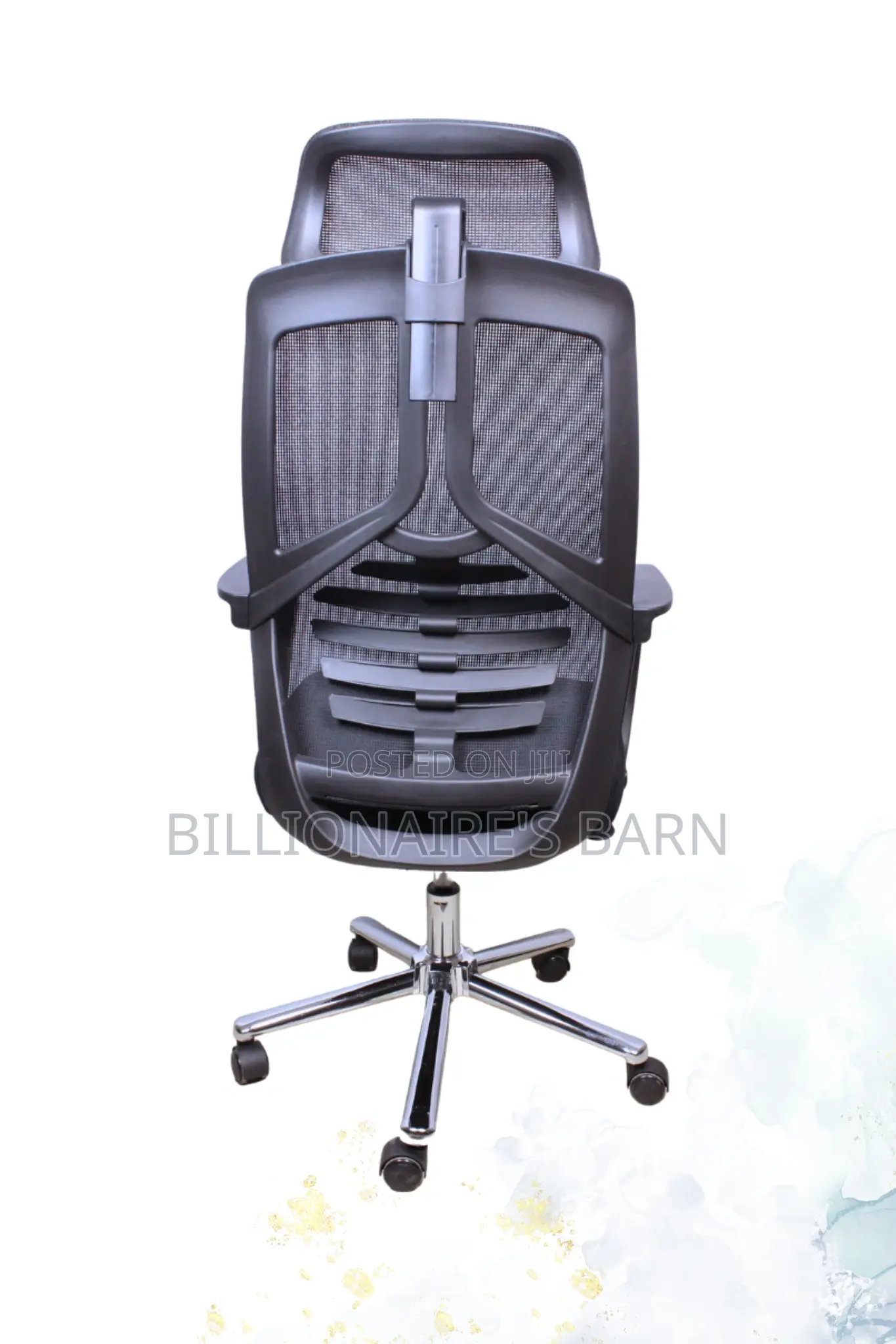 Office; Ergo High Black Mesh Mesh Office Chair