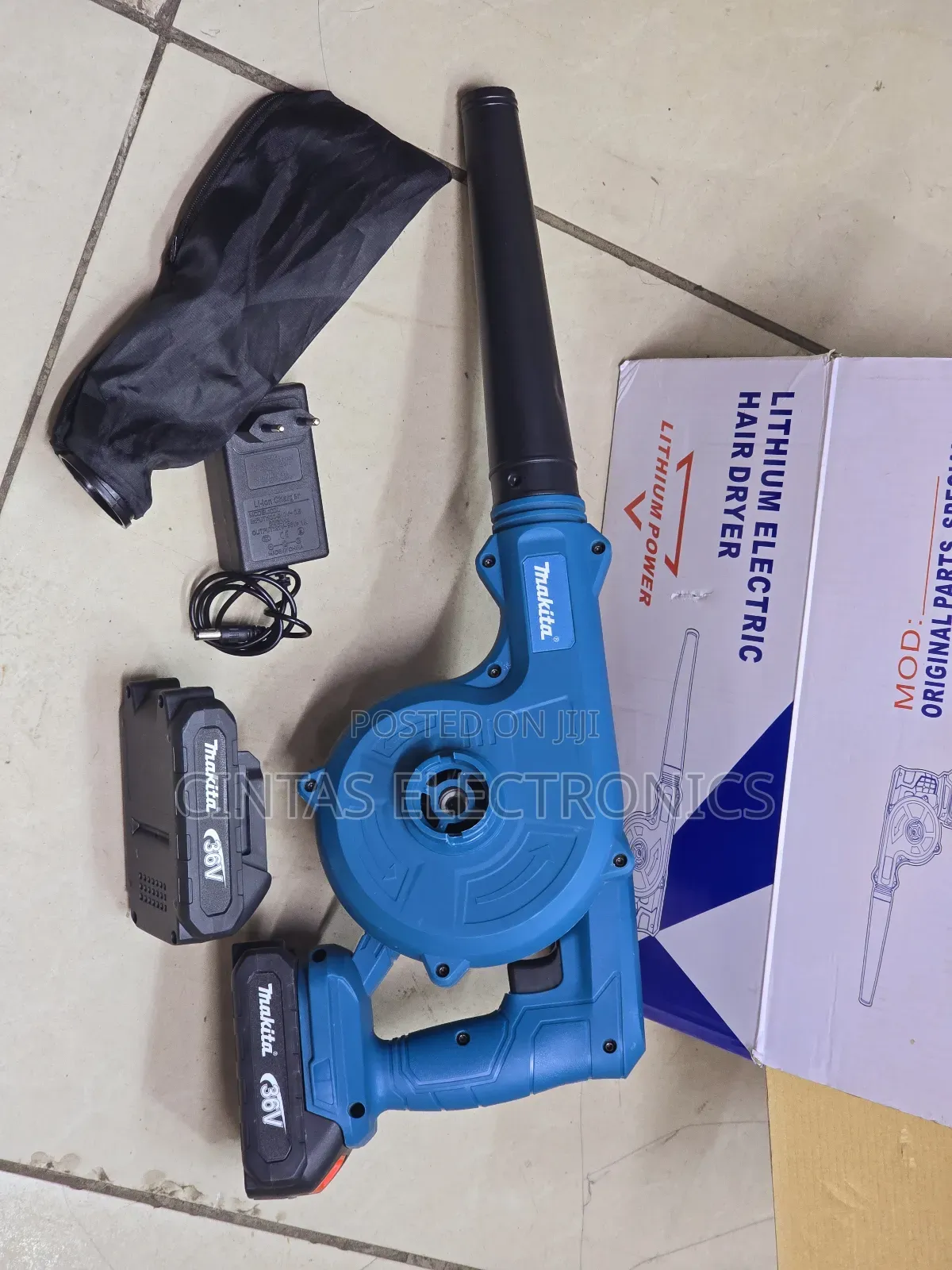 Cordless Rechargeable Blower/2batteries Blower