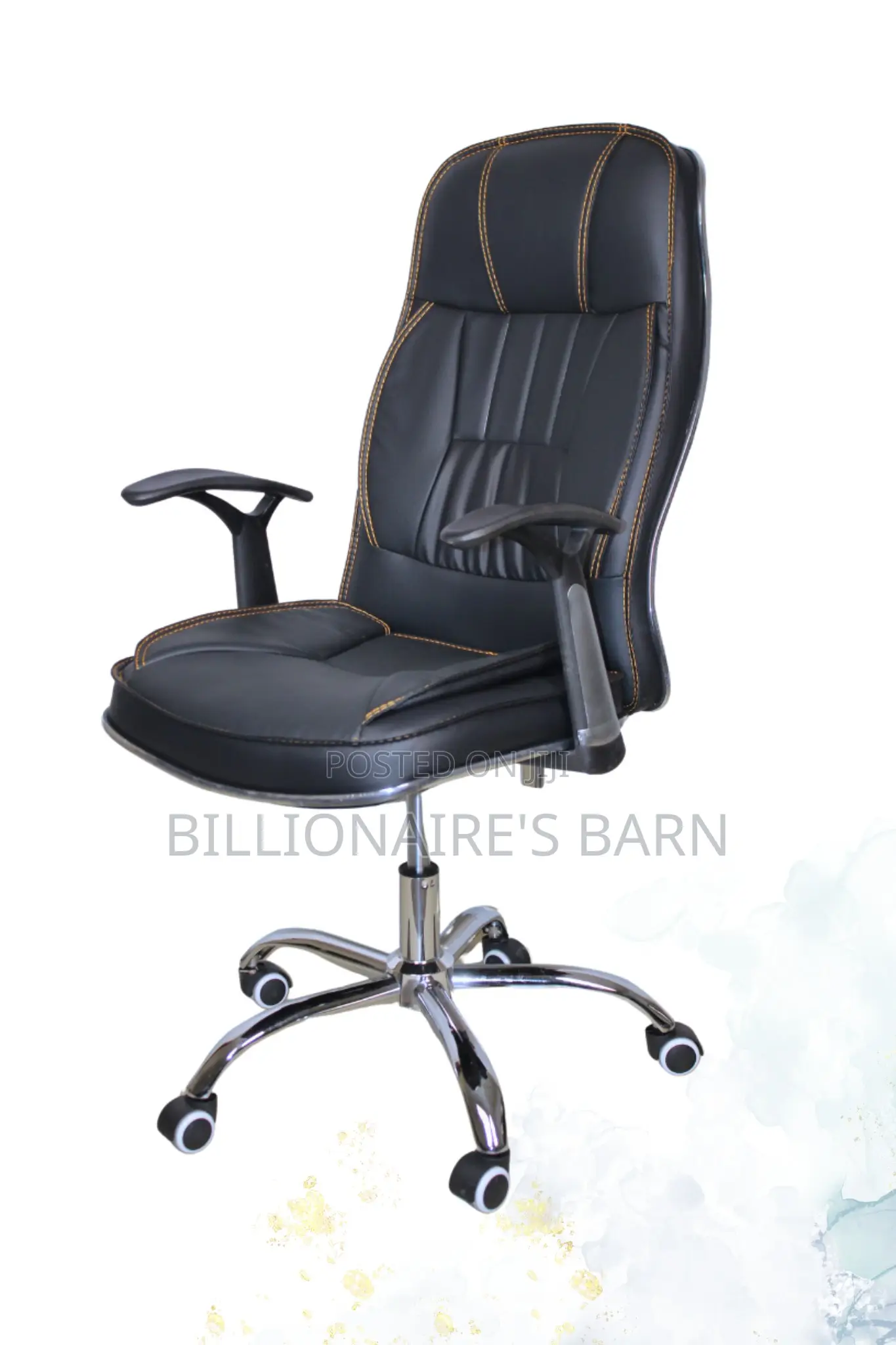 Office;;Presidential Leather Office Executive Chair in Black