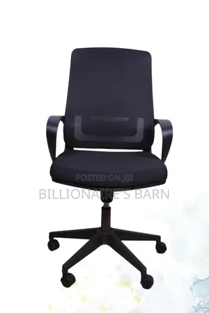 Office Chair, Black Cool High Back Ergonomic Back Mesh Chair