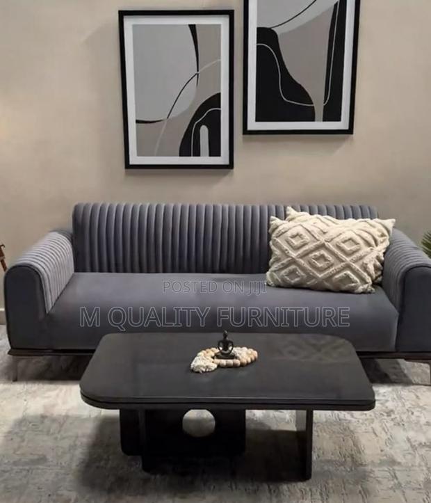 Space Minimization Gray Modern Sofa