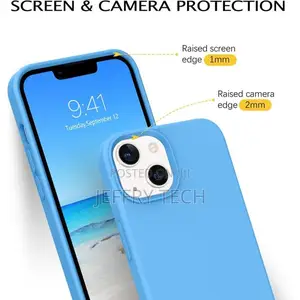 Evoll iPhone 14 (6.1 Inch) Silicone Case With Lining Cover