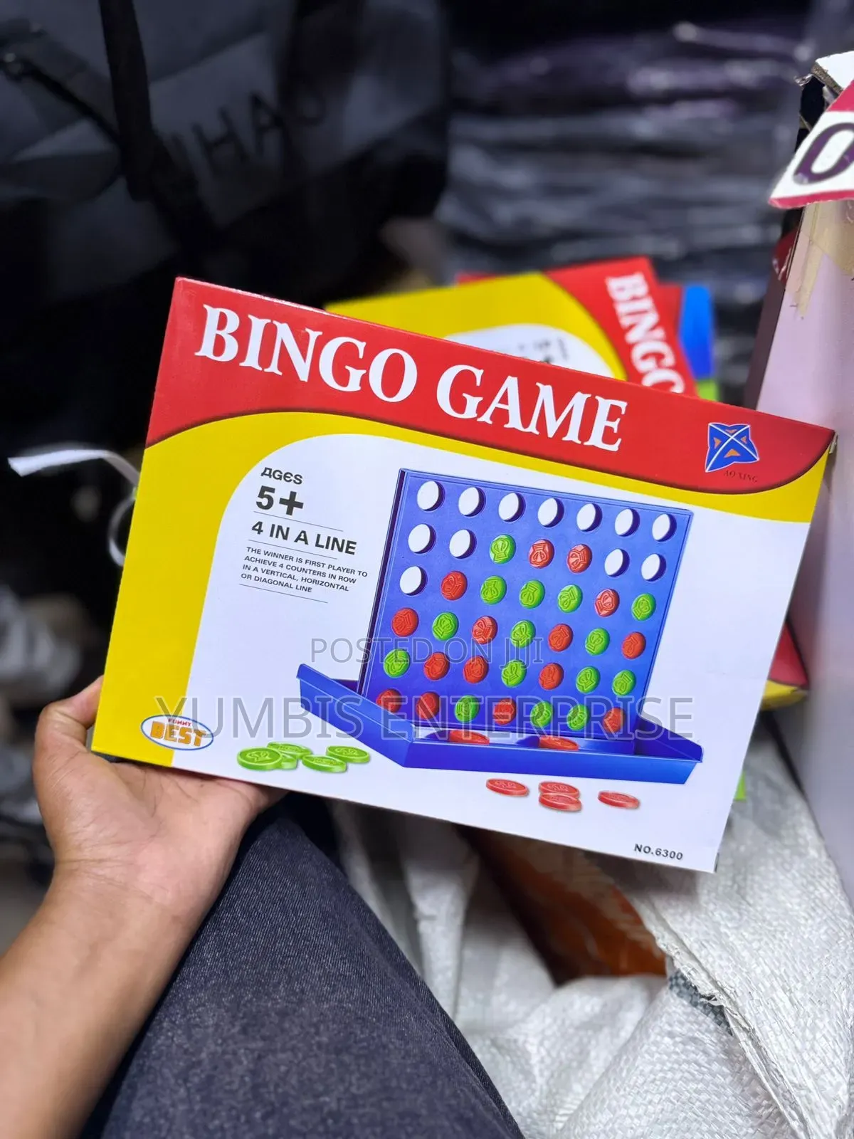 Big Size Bingo Games 4 in a Line