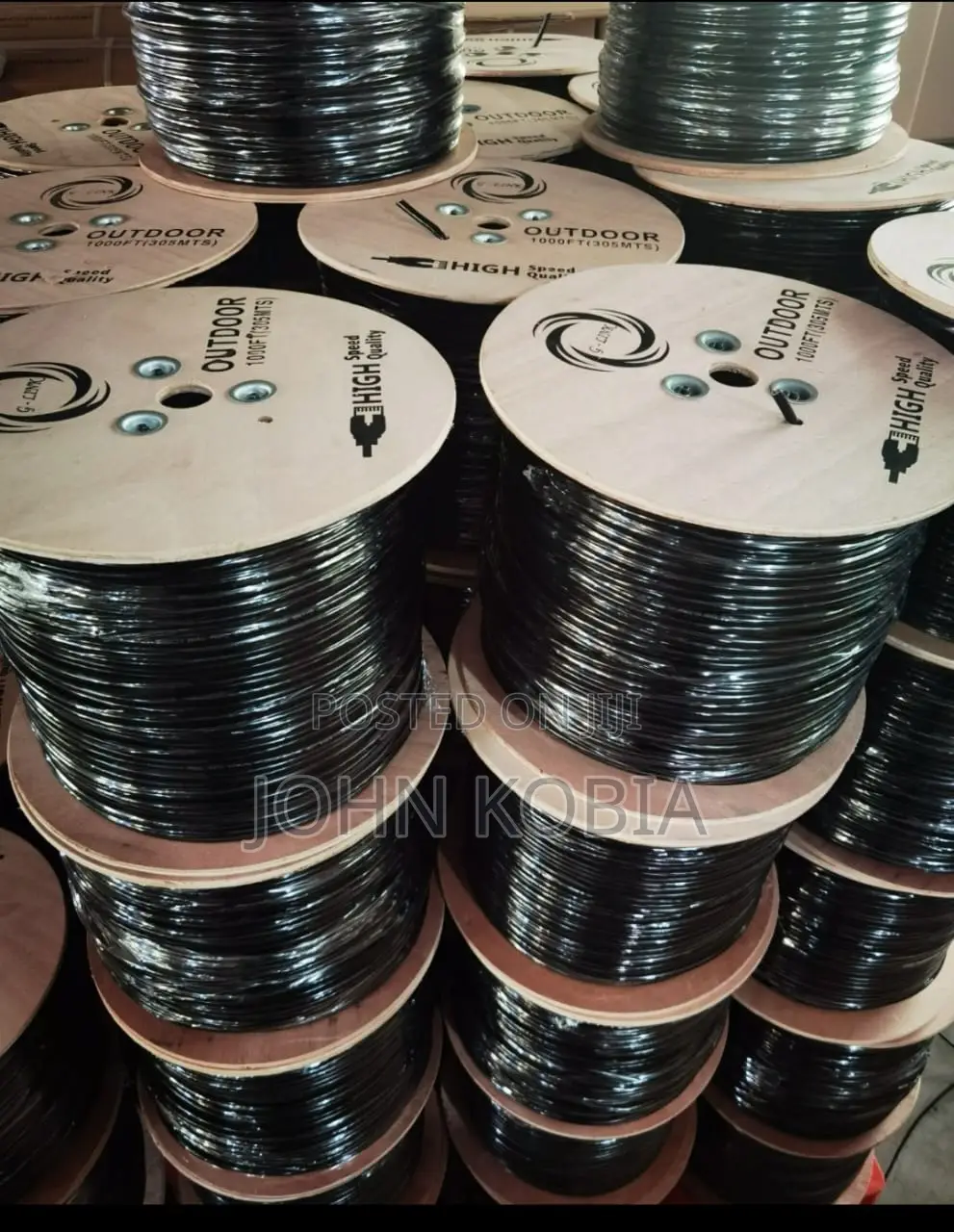 High-speed Outdoor Ethernet Cables (1000ft/305m)