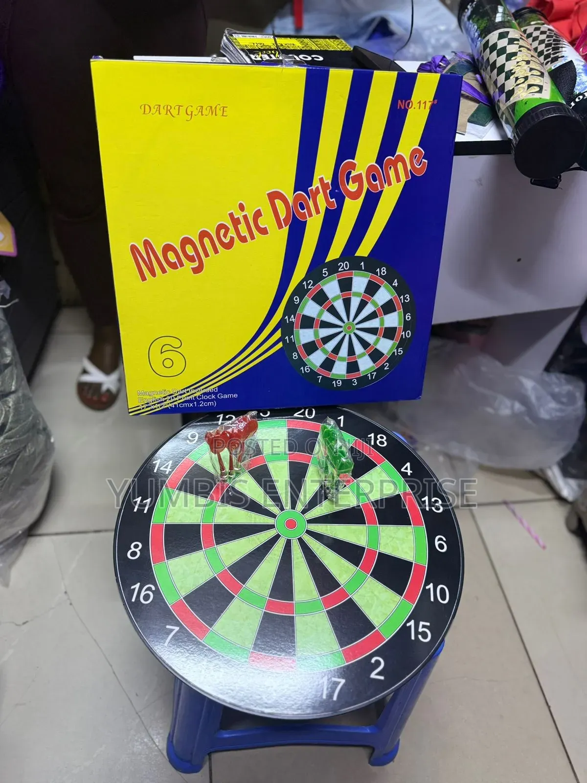 Magnetic Dart Board Available 17"Size KSH 1800 Good Quality