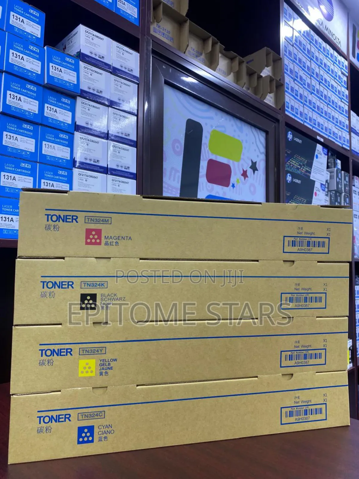 Bizhub C368 Toner Tn324 Yield Above 28,000 Copies