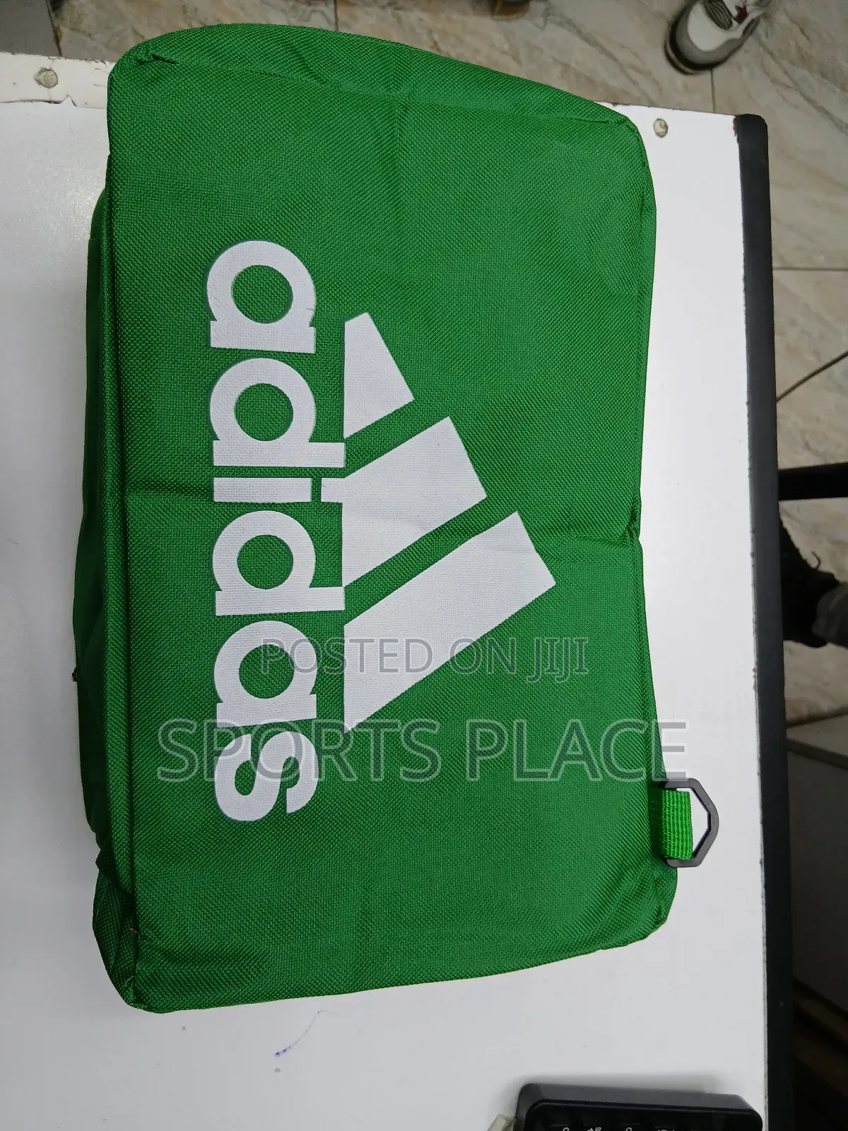 Athletic Adidas Green Sports Bag - Matchday Pulse Bag