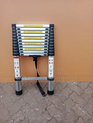 Aluminium Single Step/Telescopic Ladder 2.0m