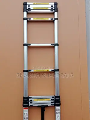 Aluminium Single Step/Telescopic Ladder 2.0m
