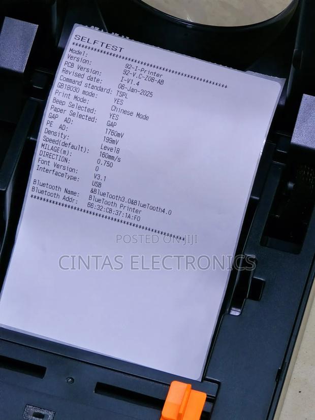 Label Printer/Sticker Thermal Printer 104mm - thumbnail 2