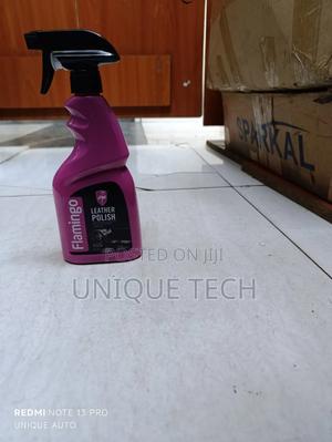 Flamingo Leather Cleaner Polish, Gloss Finish - thumbnail 2