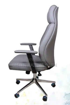 Office Chair: Grayish Style High Back Office Chair