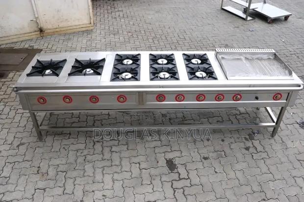 Ss 9buners Commercial Cooker