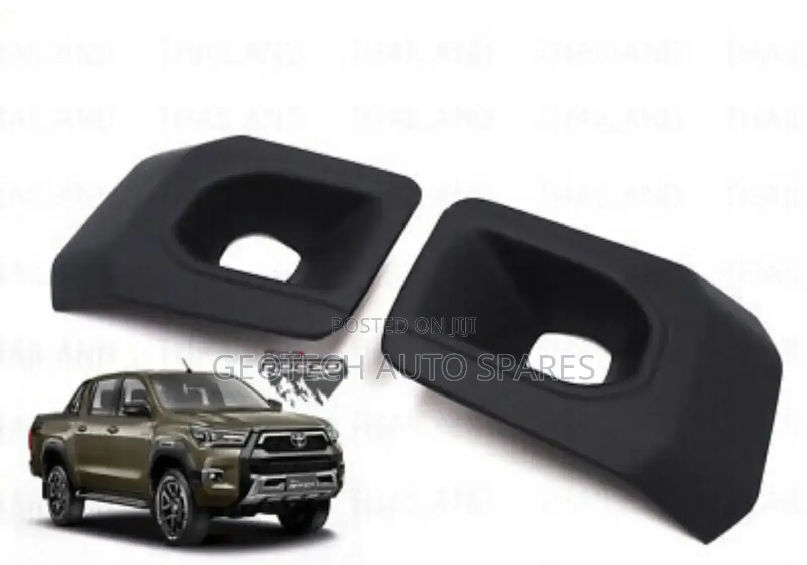 Hilux Revo Rocco 2020 Foglight Covers