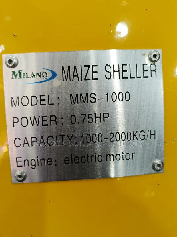Milano Maize Sheller With 0.75 Electric Motor - thumbnail 3