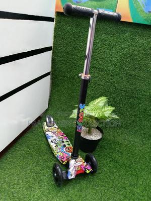 Graffiti Light Up Scooter for Kids - main view