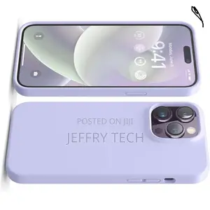 Hyut iPhone 14 Pro Max Silicone Case With Lining Cover