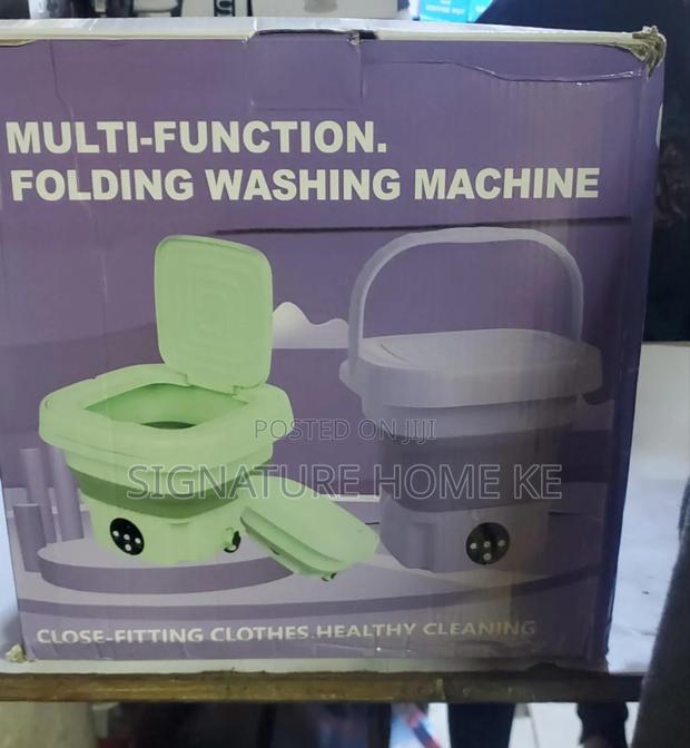 9l Collapsible Mini Washing Machine With Dryer - thumbnail 4