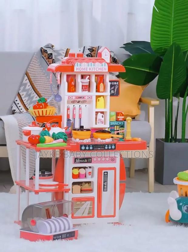 Pretend Kids Kitchen Set - main view