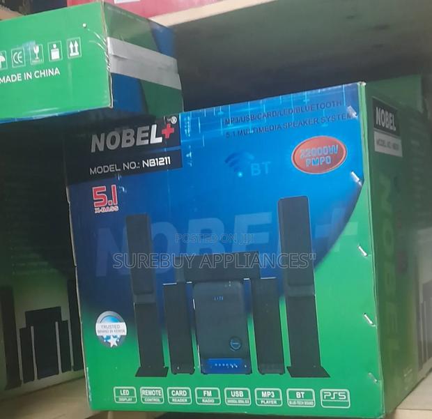 Nobel Plus Nb-1211, 5.1 Subwoofer Home Theater Bluetooth