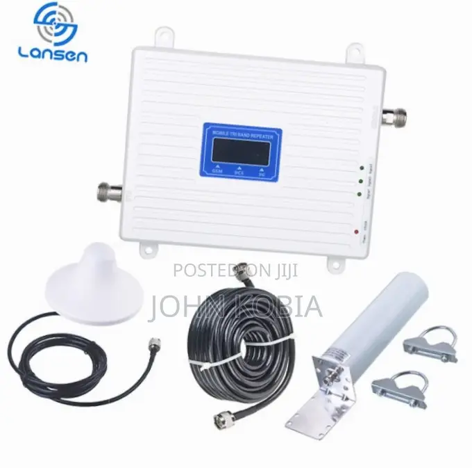 Mobile Signal Booster Kit With Cylinder Antenna