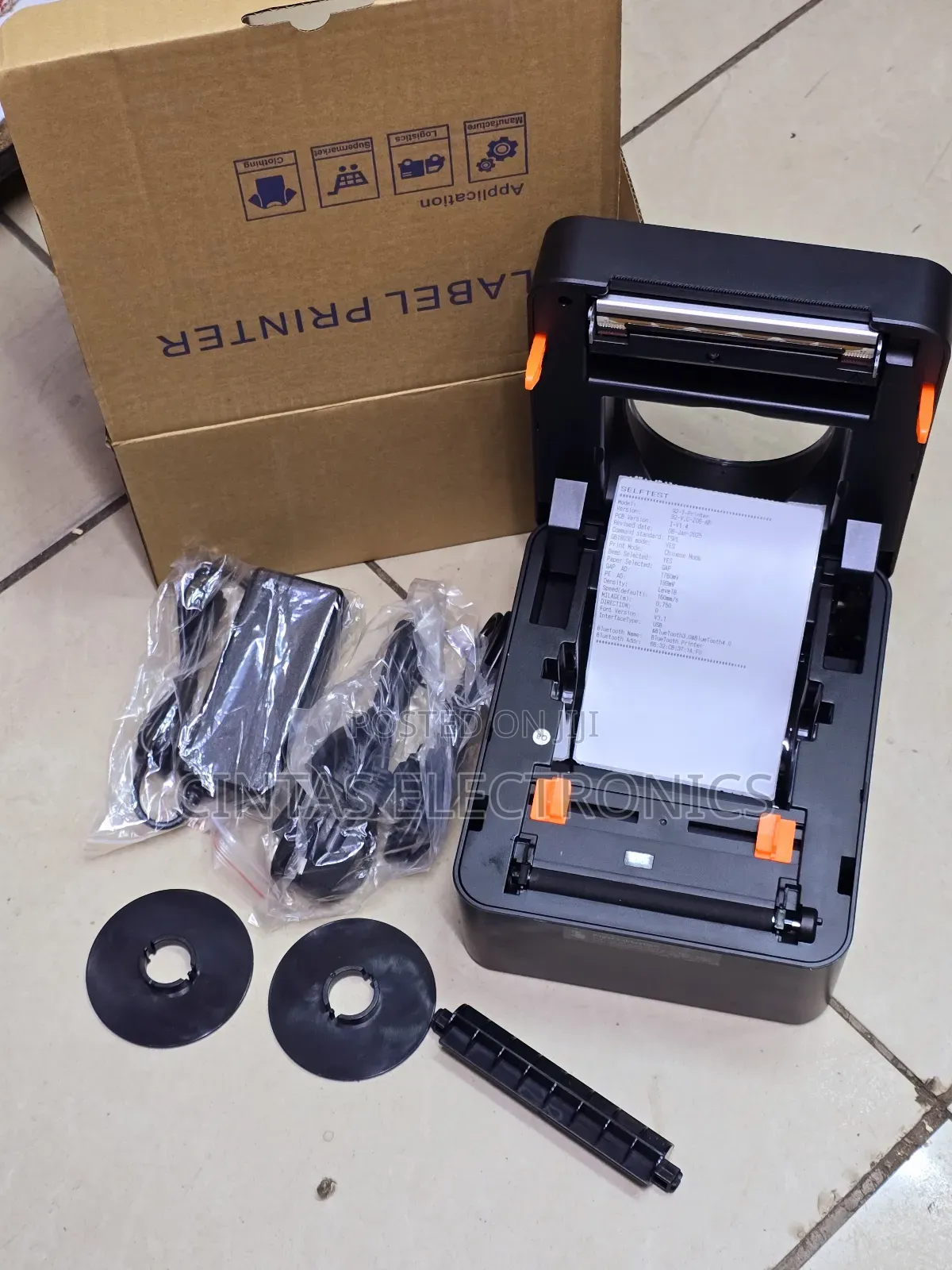 104mm Sticker Printer/Laser Printer 