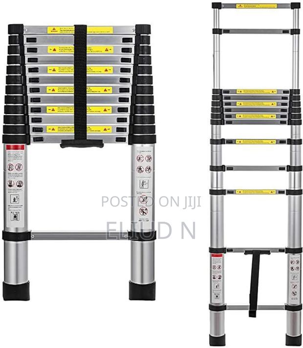 3.8m Telescopic Ladder/Single Sided - main view