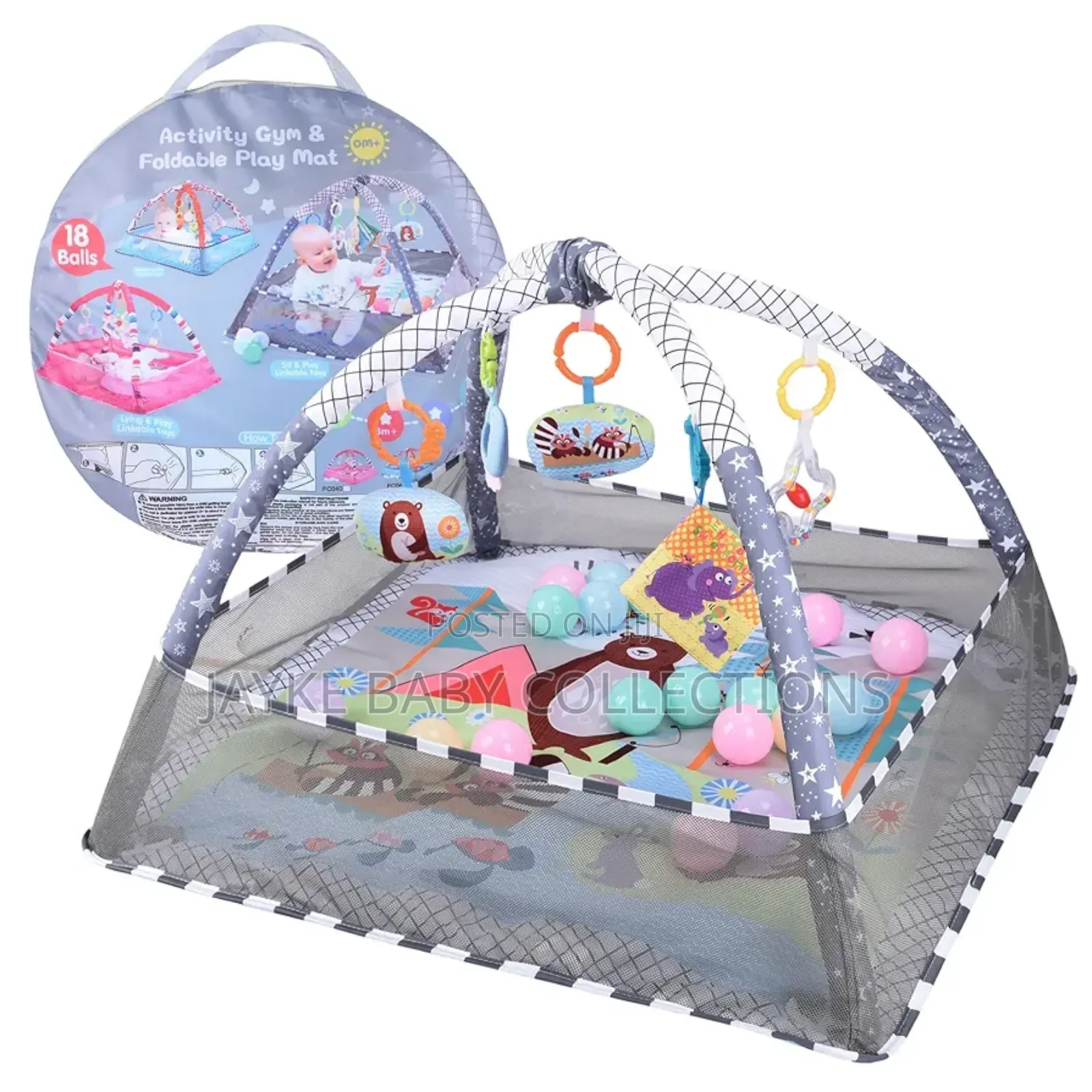 Soft Baby Play Mat Activity Gym