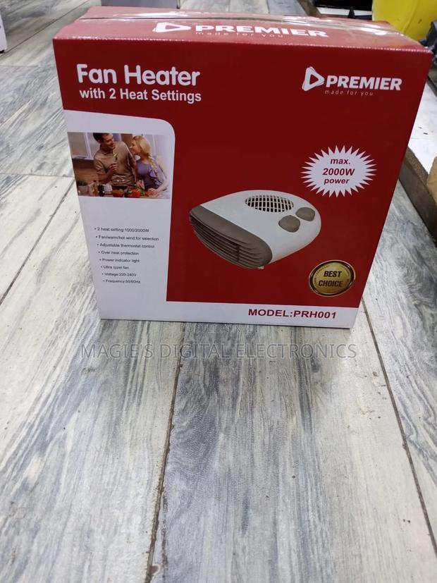 High Standard 2000w Premier Fan Heater - main view