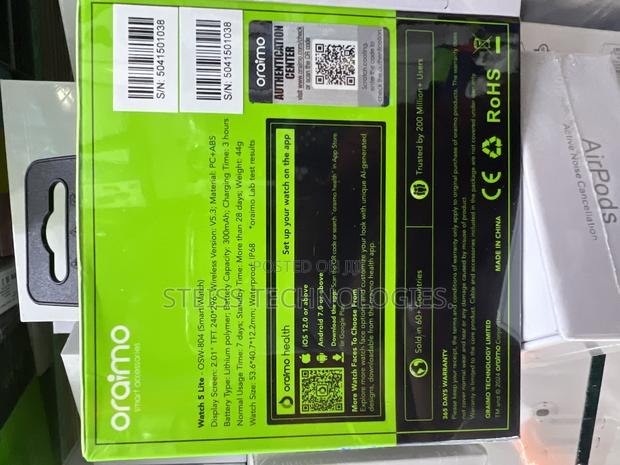 Pink Oraimo Watch 5lite - thumbnail 4