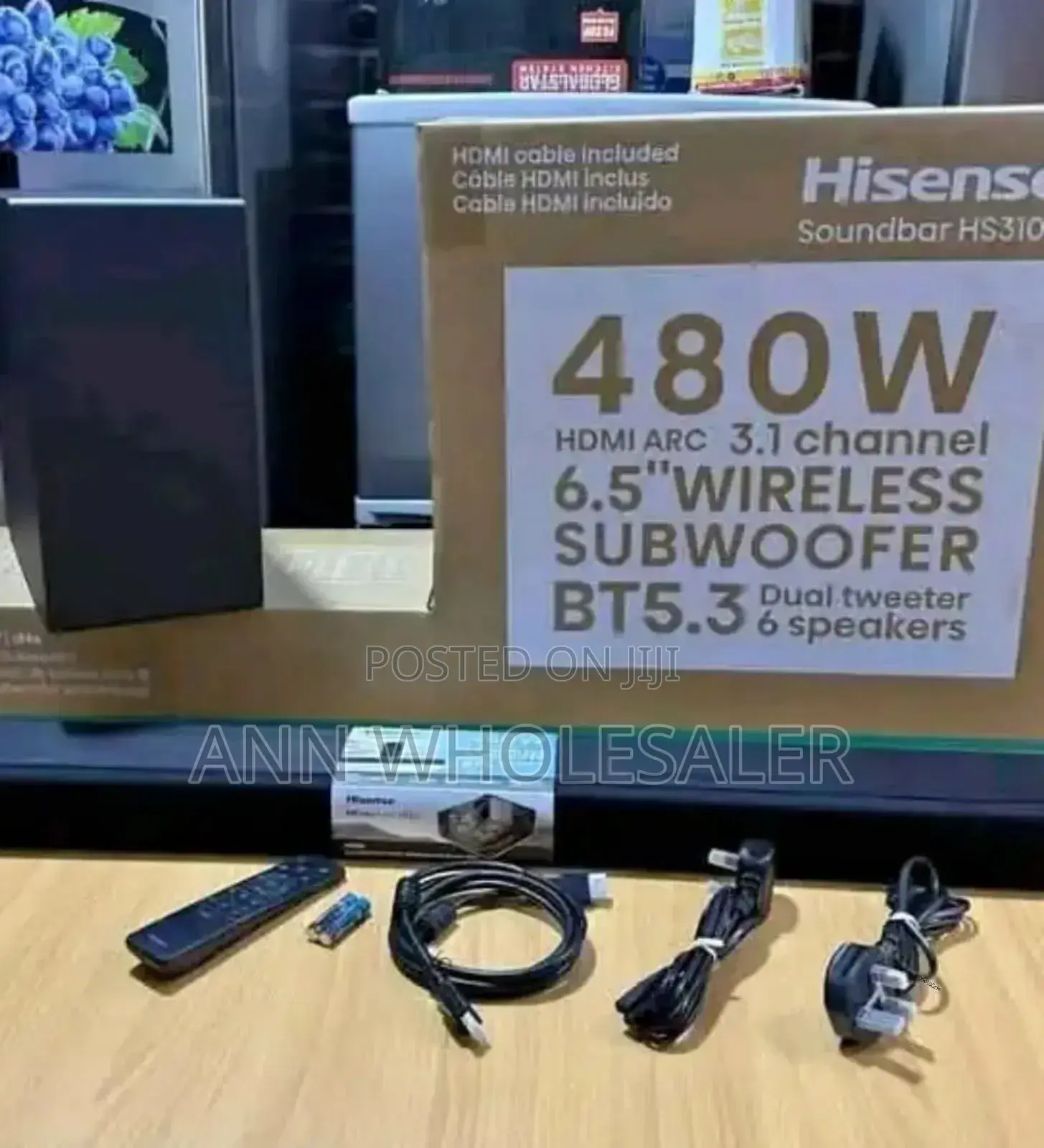 Hisense 6.5 Wireless Soundbar