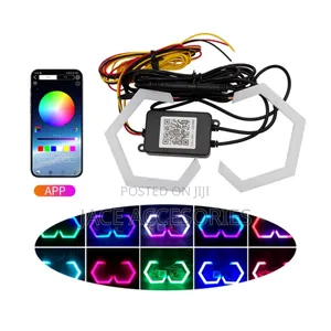 App Controlled Hexagon Angel Lights