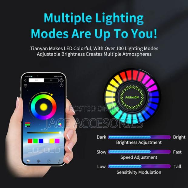 App Controlled Hexagon Angel Lights - thumbnail 5