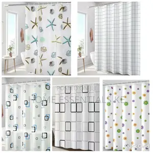 *Pvc Shower Curtain- 180x200cm