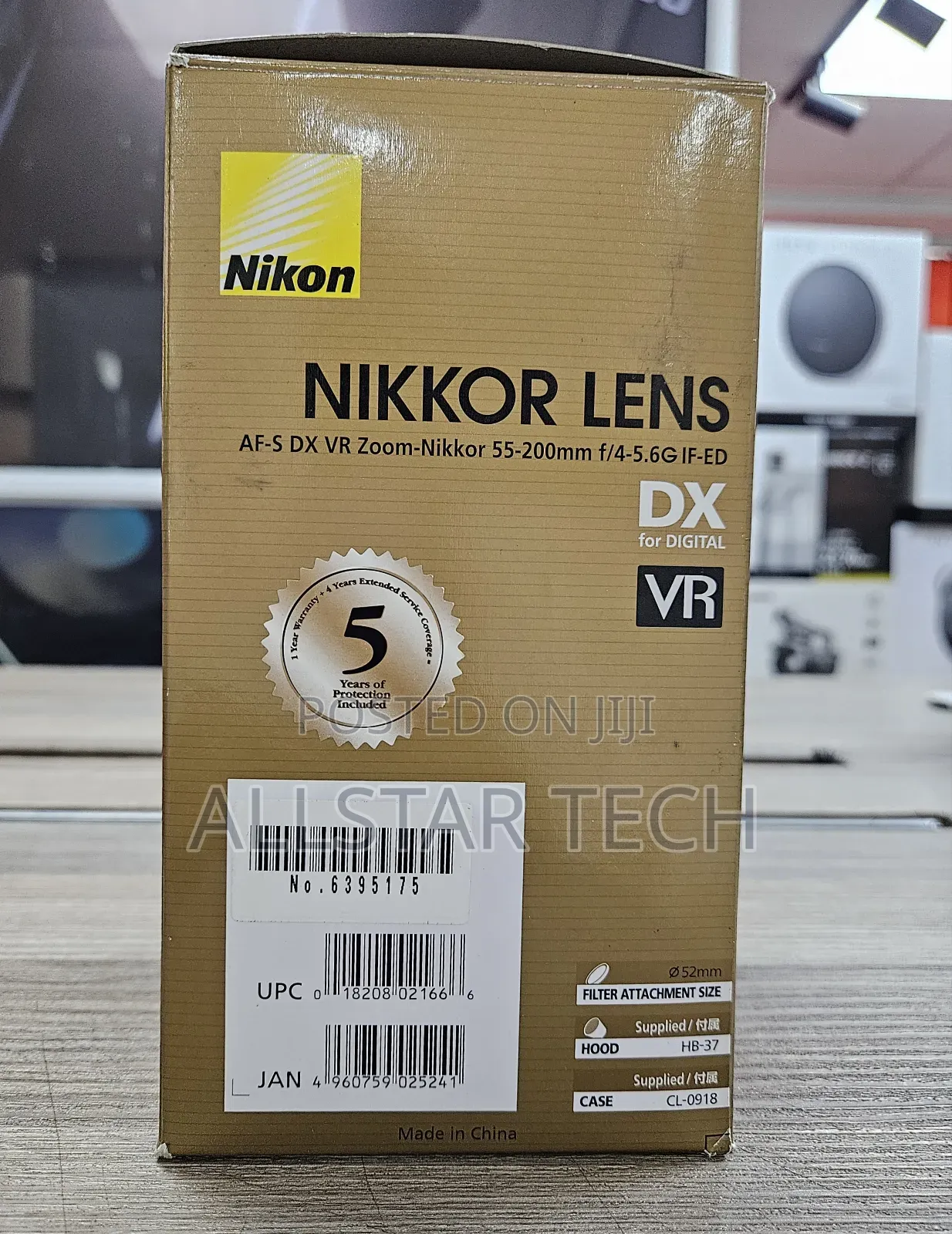 Nikon Af-S Dx Nikkor 55-200mm F/4-5.6g Ed Vr Lens