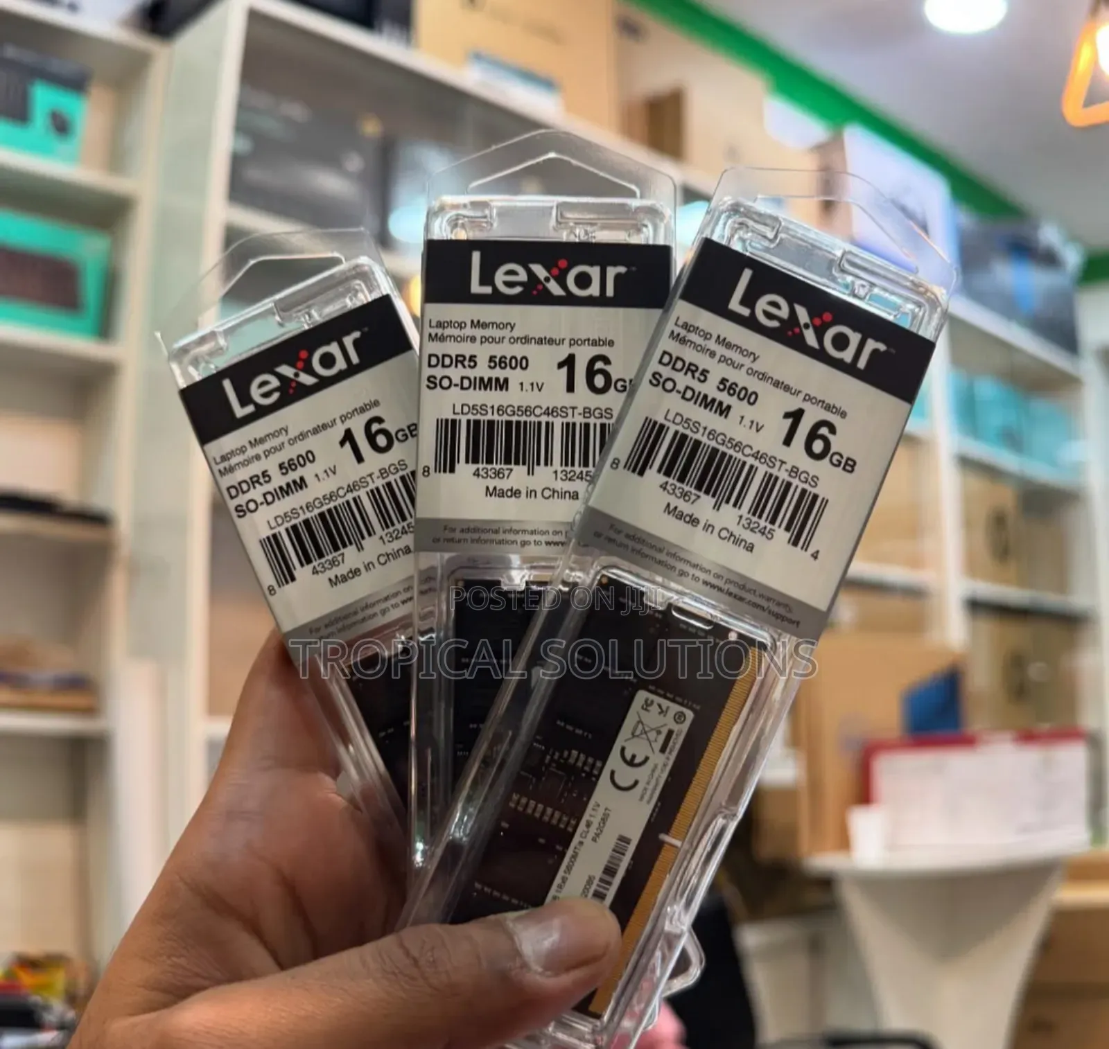 Lexar Ram Ddr5 16gb 5600 Speed Laptop Ram