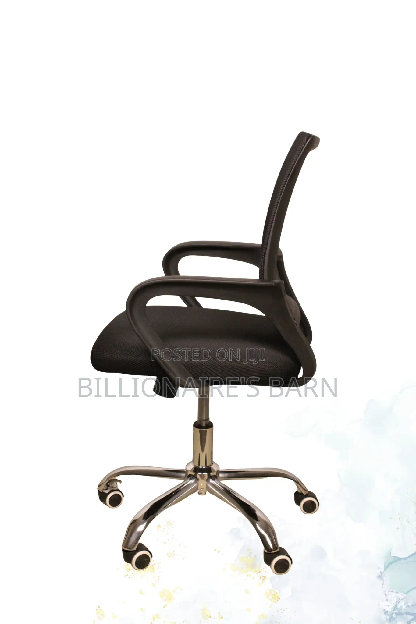 Office Chair Chair .Ergonomic Fabric Seat