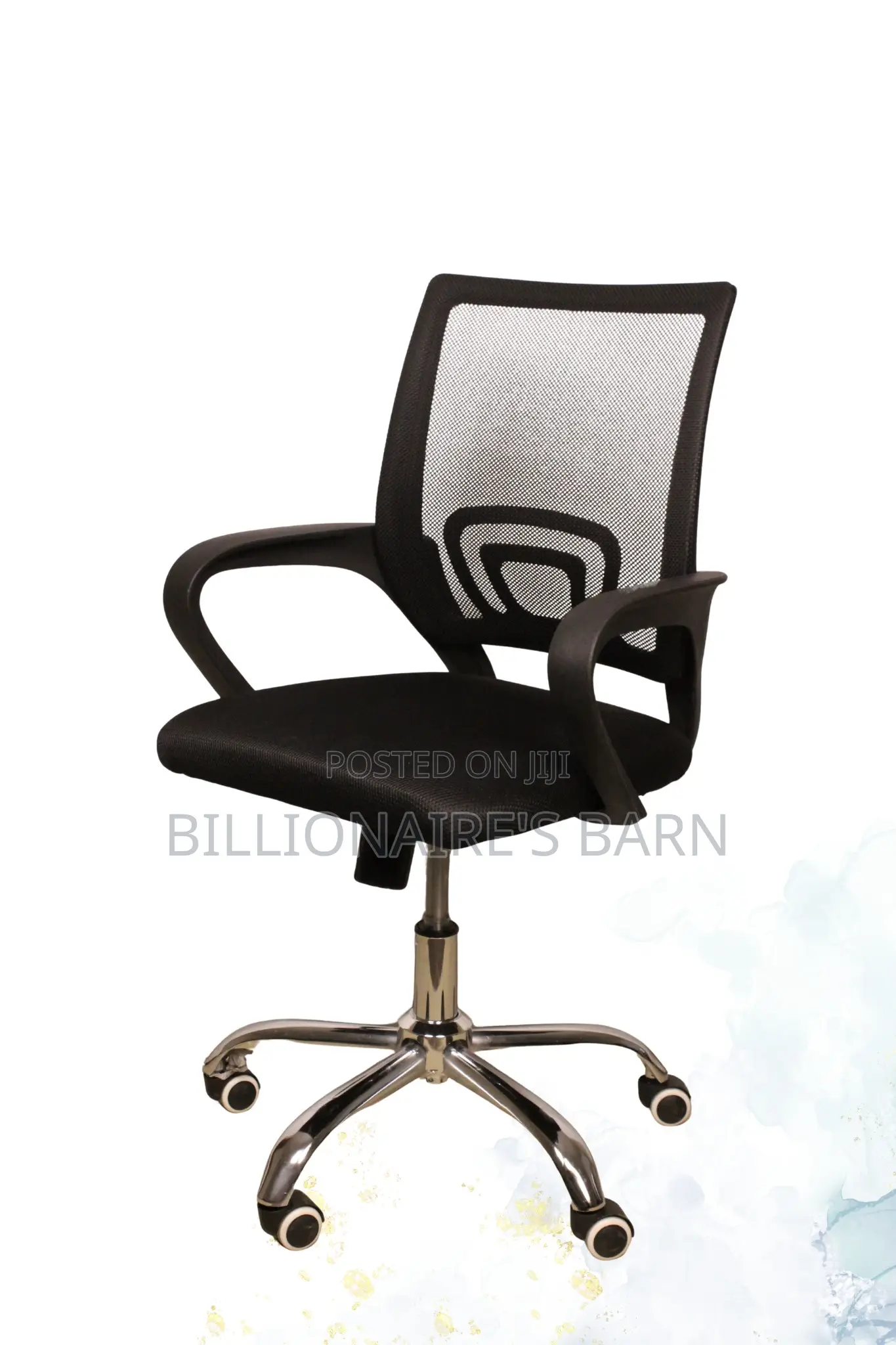 Office Chair Chair .Ergonomic Fabric Seat