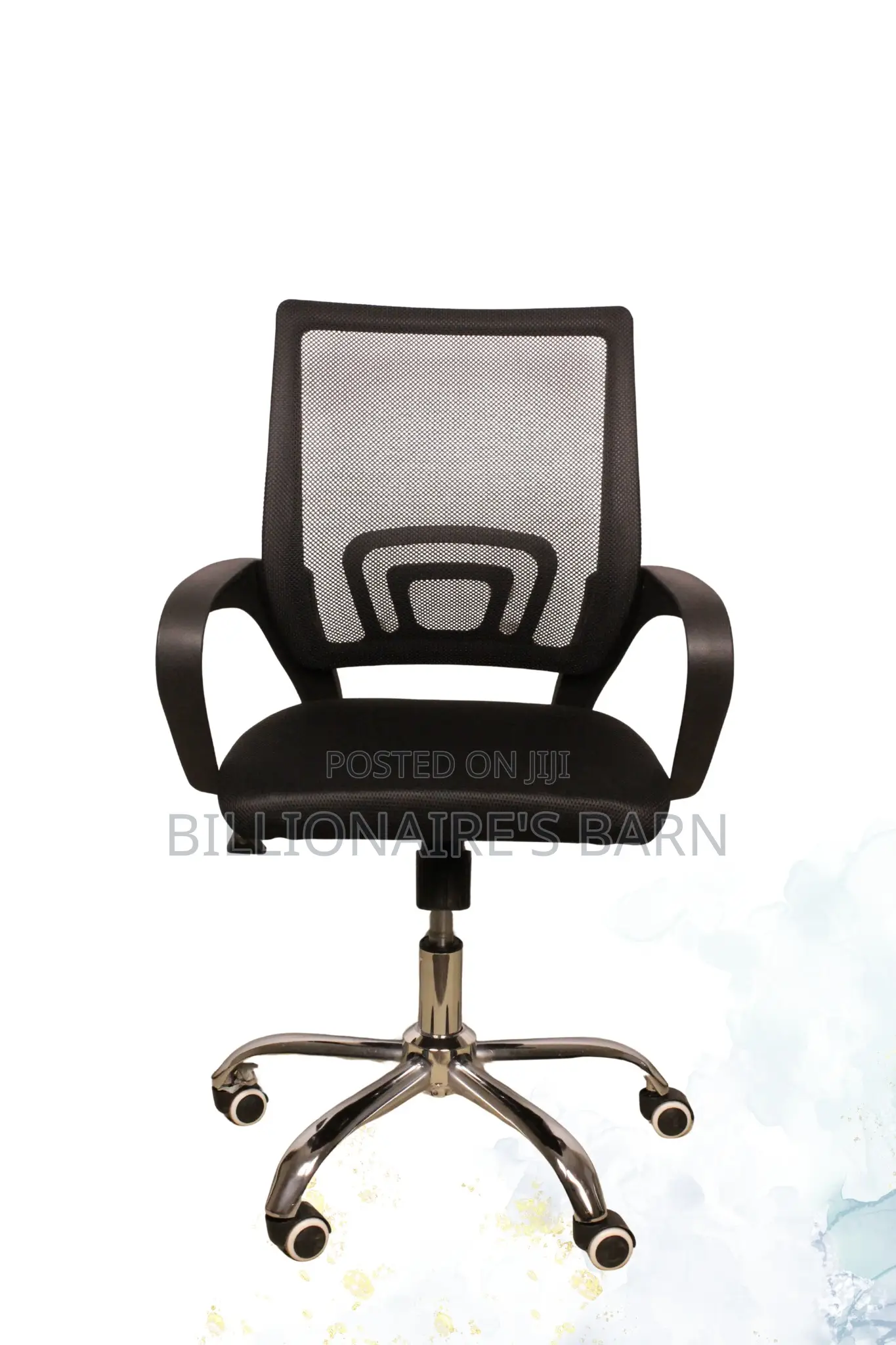 Office Chair Chair .Ergonomic Fabric Seat