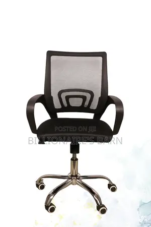 Office Chair Chair .Ergonomic Fabric Seat