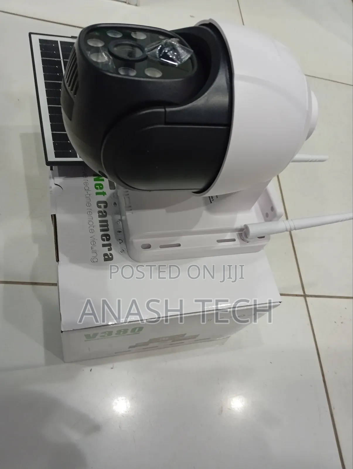 Single Lens V380 Pro Solar Powered 4g Outdoor Camera