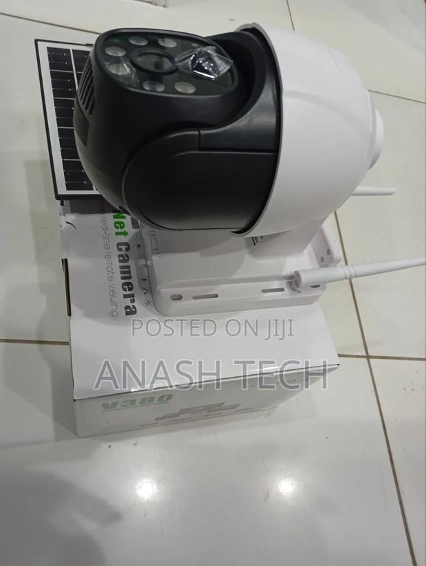 Single Lens V380 Pro Solar Powered 4g Outdoor Camera - thumbnail 2